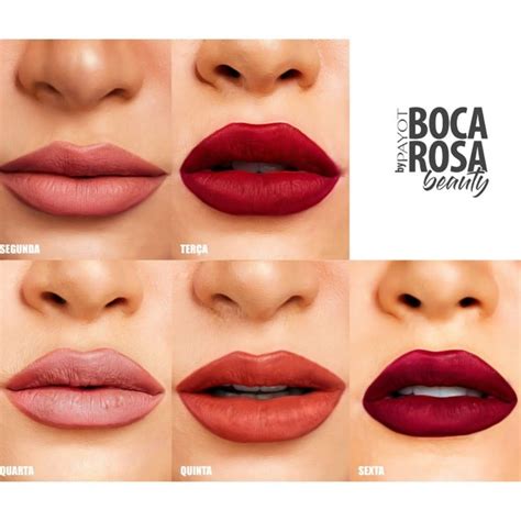 Batom Líquido Matte Boca Rosa L de Linda