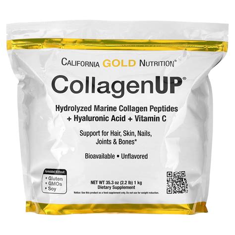 California Gold Nutrition Collagenup Hydrolyzed Marine Collagen