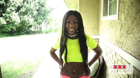 Submissive Gagging Ebony Babe In Heels Rims Guy Ass