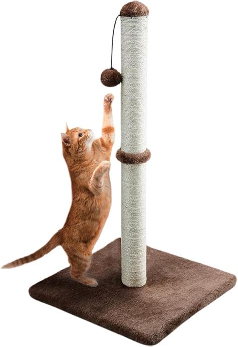 Dimaka Tall Ultimate Cat Scratching Post Claw Scratcher With Sisal