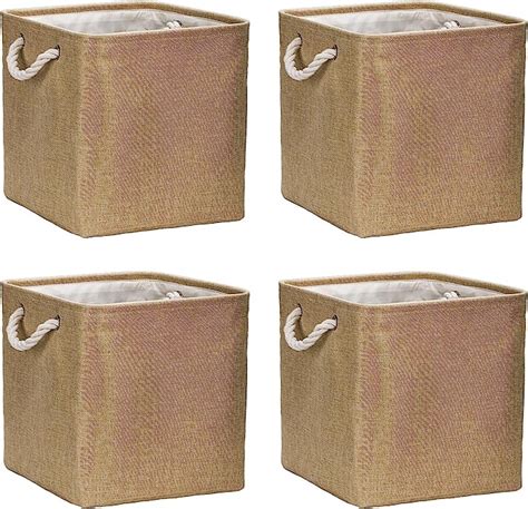 Amazon De Aufbewahrungsbox Faltbox Pack X X Cm Stoff Korb