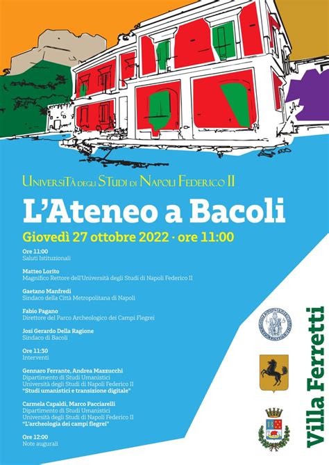 L Ateneo A Bacoli A Villa Ferretti Inaugura L Universit Che Affaccia