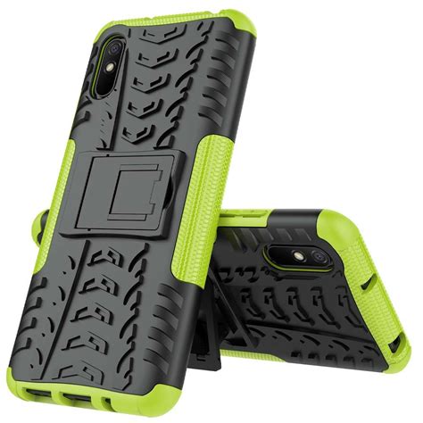 Ultra odolný obal na mobil Xiaomi Redmi 9A zelený kryt | ProMobily.cz