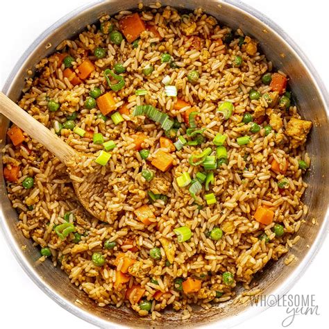 Easy Fried Rice Recipe Wholesome Yum