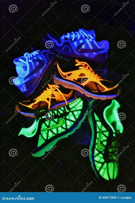 Neon Nike Shoes editorial photo. Image of green, nike - 40417896