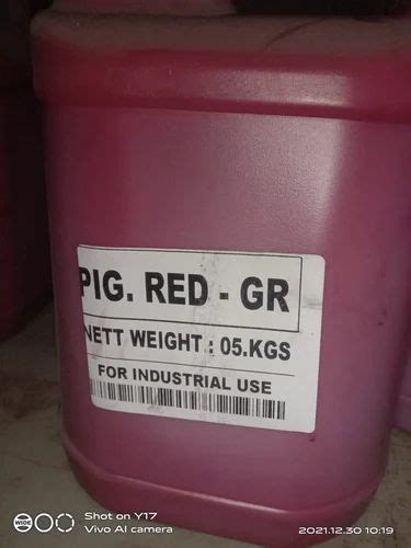 Pigment Paste Red Gr Kg At Kg In Ahmedabad Id