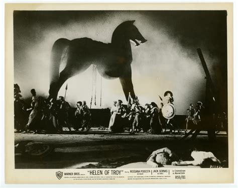 Original Helen Of Troy (1956) movie poster in VG condition for $$450.00