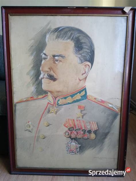 Portret Józef Stalin Grudziądz Sprzedajemy pl