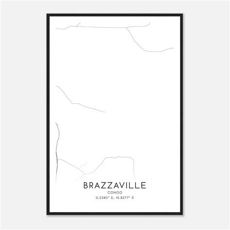 Brazzaville - Custom Maps & Posters