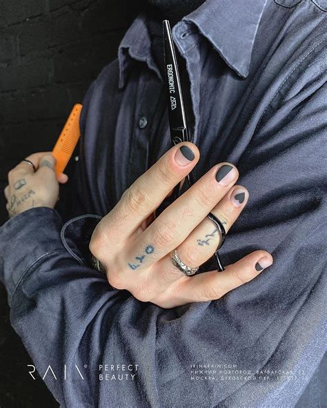 Pin On Mens Manicure Inspo Mens Nails Men Nail Polish Edgy Nails