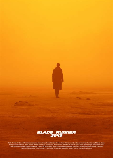 BLADE RUNNER 2049 | Poster By CACTUSPOSTERS