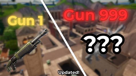 🎯one Shot🔫tilted Gun Game🔫 7886 4337 3391 By Gelurino Fortnite