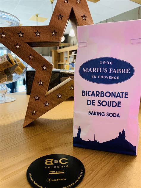 Savonnerie Marius Fabre Bicarbonate De Soude G Bc Epicerie