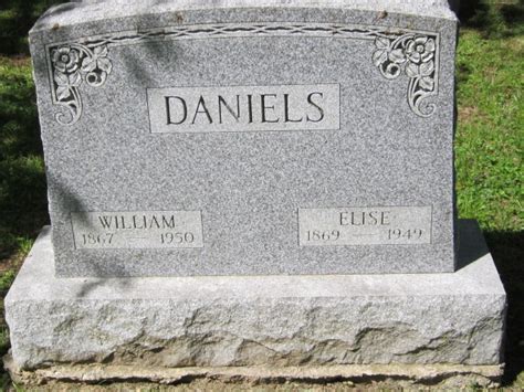 Elise Hoenig Daniels Monumento Find A Grave