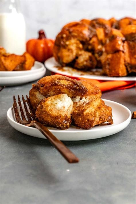 Pumpkin Spice Monkey Bread Recipe Dinner Then Dessert