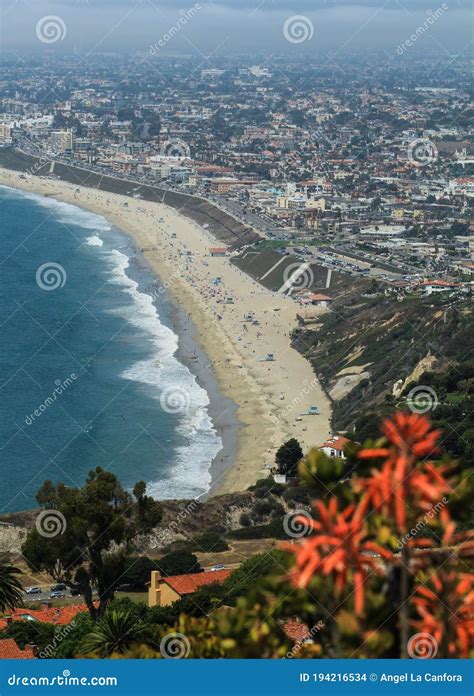 South Bay Beaches, Including Redondo Beach and Torrance Beach Stock ...