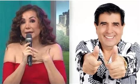 Janet Barboza contó que convive con su ex Nilver Huarac Se le tiene