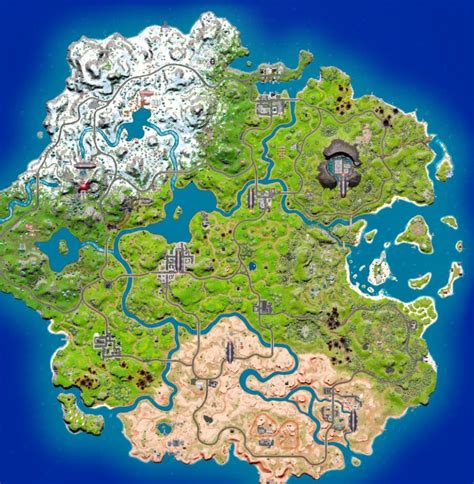 Fortnite Chapter 3 Season 2 New Map Leaked Fortnite Insider