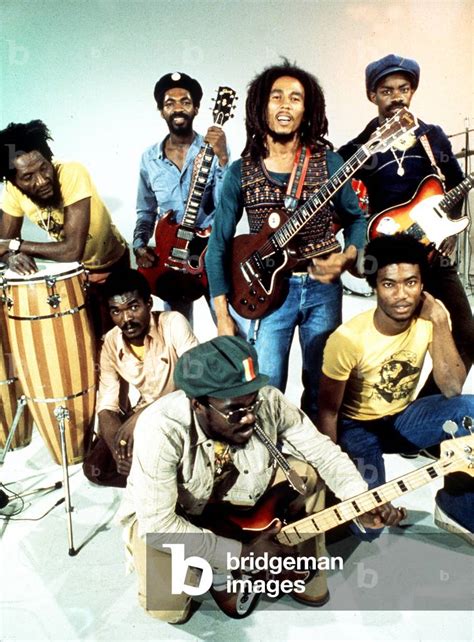 Image Of Bob Marley And The Wailers C 1975 Photo