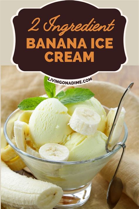 Healthy Banana Ice Cream Recipe