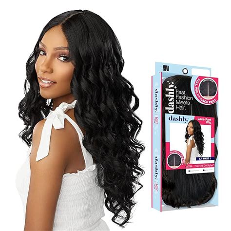 Amazon Sensationnel Dashly Lace Part Front Wig Hand Tied