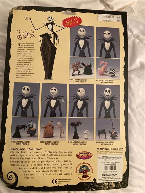 Jack Skellington Action Figure 1 - Etsy