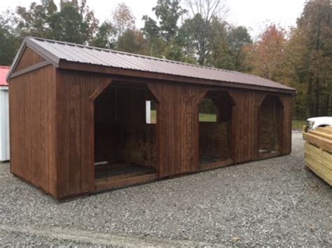 Portable Horse Barns | Prebuild Horse Run-Ins | Yoders Dutch Barns