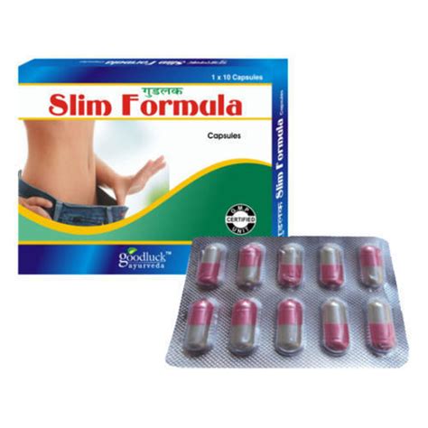 Slim Formula Capsule at Best Price in Delhi, Delhi | Goodluck Ayurveda