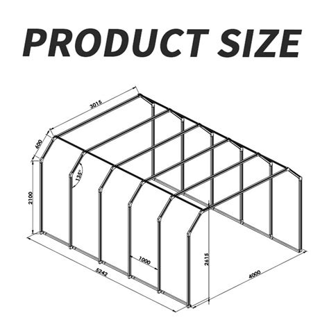 LED Tunnel Light For Industrial Workshop Auto Garage Stadium