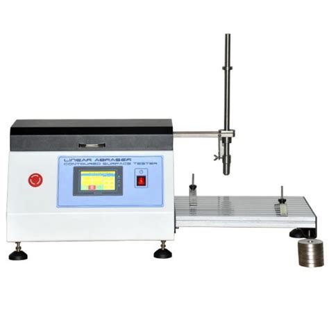 Taber Linear Abrasion Tester Comly Astm D6279 Iso 105 Astm F1319 Jinan Upwell Test Co Ltd