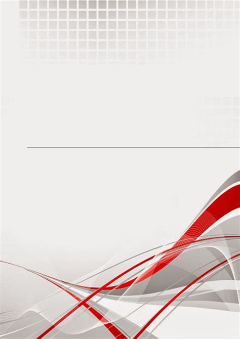 Cover Document A4 Design