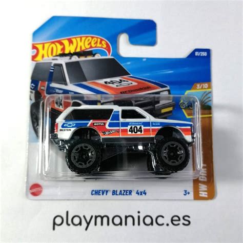 Hot Wheels Chevy Blazer X Playmaniac