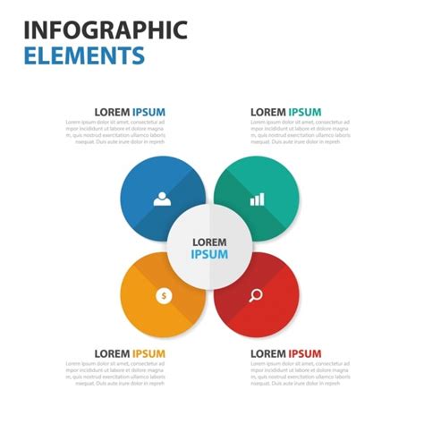 Circulos Infograficos De Colores Vector Gratis Images