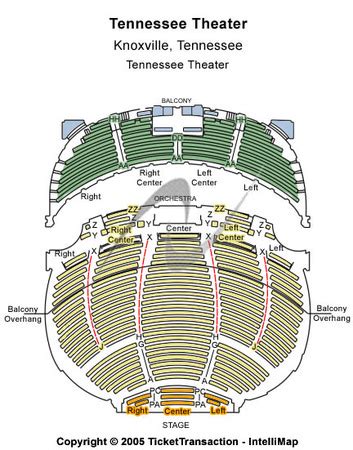 Tennessee Theater Seating Chart With Seat Numbers | Cabinets Matttroy