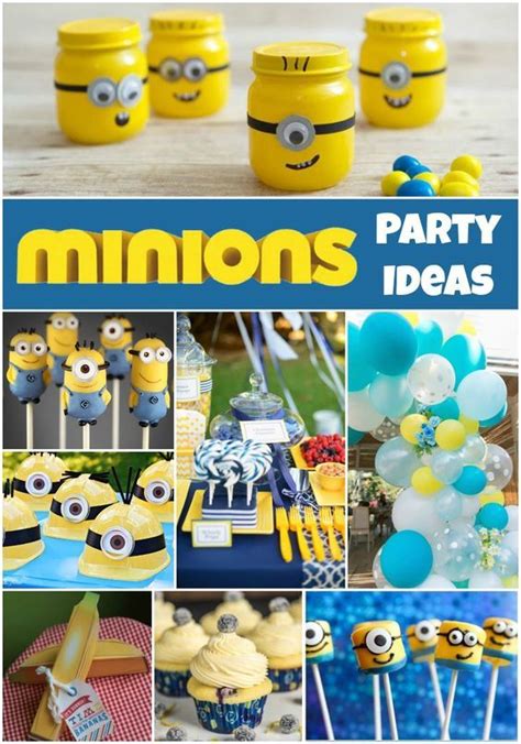 How To Host A Minions Party A Fantastic Gender Neutral Party Idea