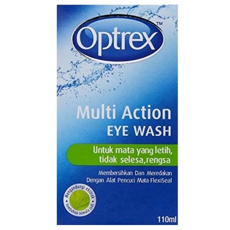 Jual OPTREX MULTI ACTION EYE WASH 110 Ml Shopee Indonesia