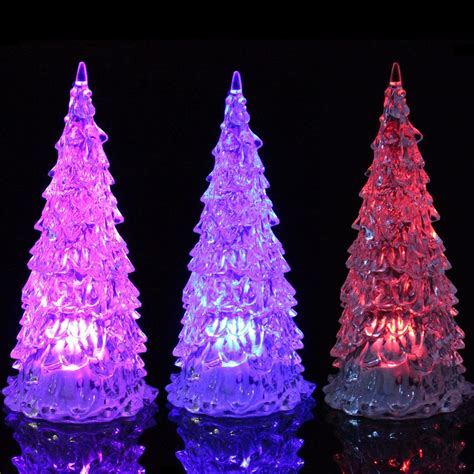 colorful led mini crystal light christmas tree christmas decoration at Banggood sold out