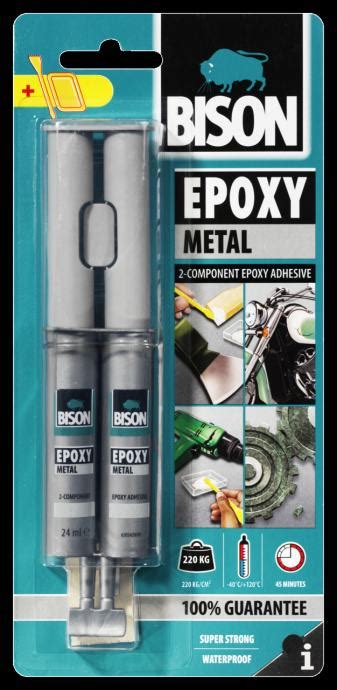 BISON 2k Dvokomponentno Epoxy Ljepilo METAL STAKLO KAMEN