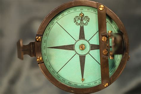 Unusual Prismatic Surveyors Compass C1865 Sold Vavasseur Antiques