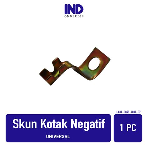 Skun Sekun Accu Acu Aki Negatif Socket Soket Standar Model Kotak Untuk