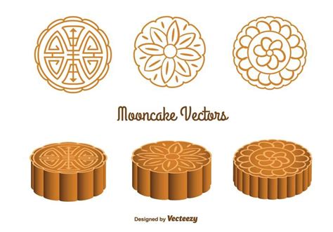 Mooncake Vector Art, Icons, and Graphics for Free Download