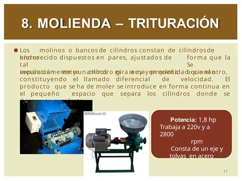 Diagrama De Procesos Para La Fabricacionde Harina Precocida Pptx