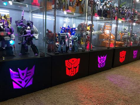 Custom Light Up Detolf Display Base For Transformers Collections Base