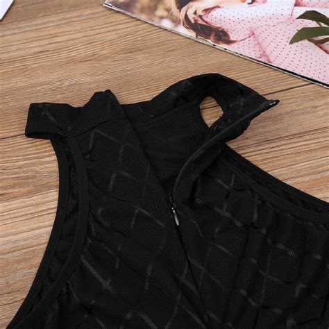 Sexy Sheer Lingerie High Cut Bikini Thong Teddy Lady Bodysuit Leotard Nightwear EBay