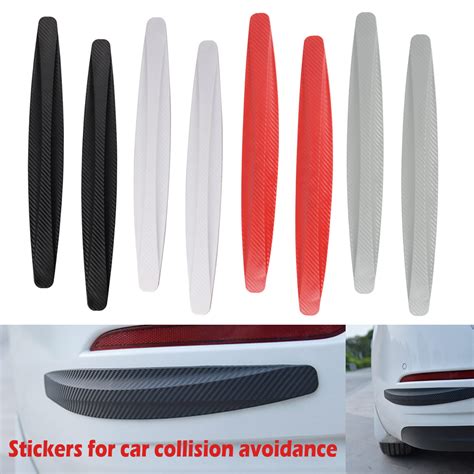 2Pcs Car Door Corner Protector Car Bumper Blade Strip Corner Guard Anti