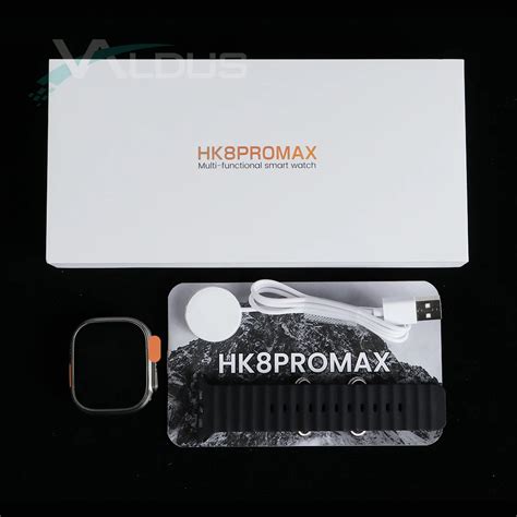Hk8 Pro Max Smartwatch 2.02 Inch Amoled Waterproof Relogio Montre Reloj ...