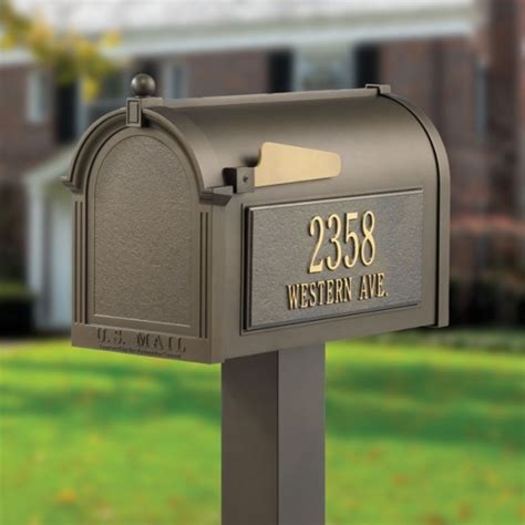 Mailbox With Address Plaque - Ideas on Foter