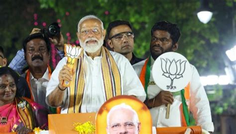 Pm Modi Defends Annamalai After Joker Jibe By Dmk