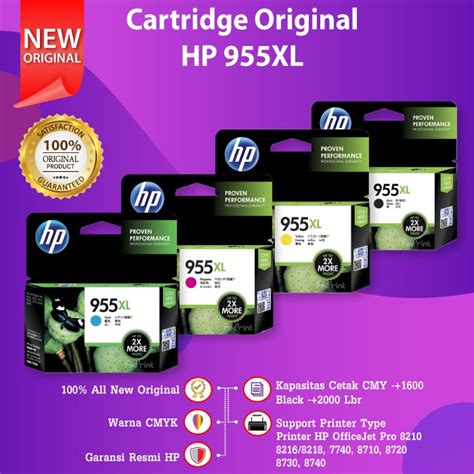 Jual Cartridge Original Hp Xl Xl Tinta Printer