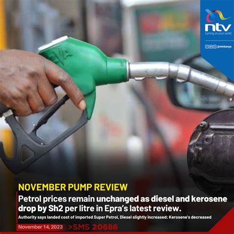 Epra Announces New Pump Prices Kerosene To Retail At Ksh 19905